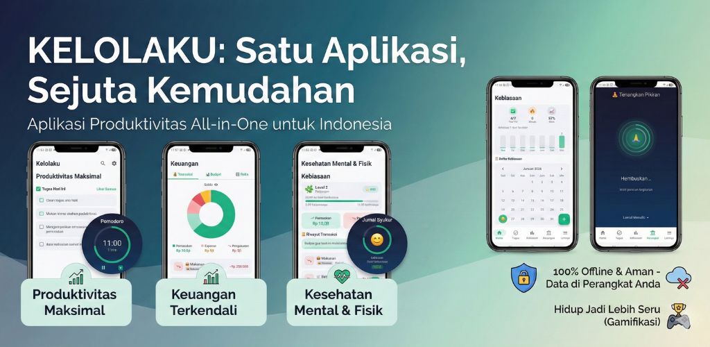 Kelolaku - Tugas, Uang & Habit
